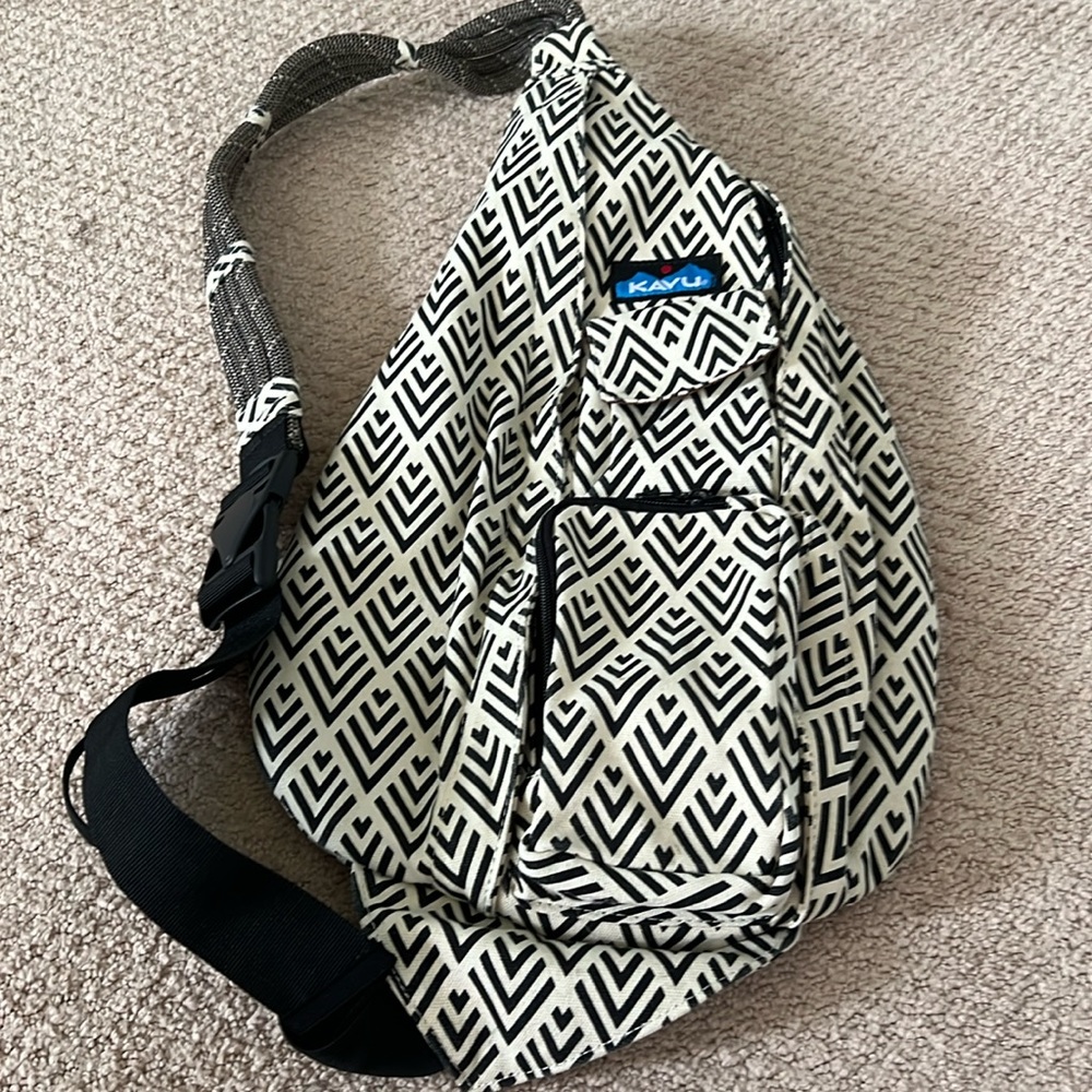 Kavu Rope Bag Sling Pack with Adjustable Rope Shoulder Strap